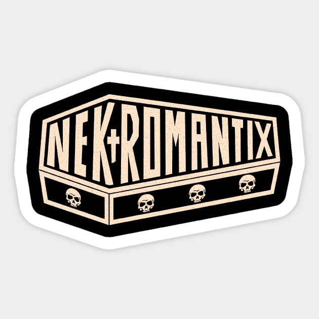 The Chest of Nekromantix Sticker by alselinos